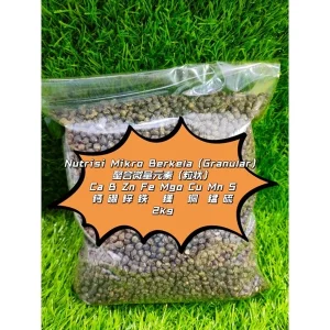 2kg PLANT Nutrisi Mikro Berkela (butir) 植物螯合微量元素（粒状）UNSUG SURIH SAYUR DAN POKOK