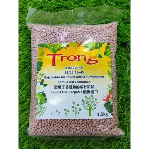 1.5kg 15/15/15+4s BAJA SUBUR | BAJA GEMUK | import euro fertilizer | 壮树肥
