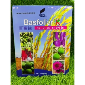 BASFOLIAR K 10-0-35-5+3% ZN (20G x 100PKT)
