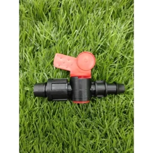 16mm Drip Tape Valve Connector 滴灌带控制闸