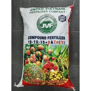 JVF 15-15-15+ B + ZN (TE) 25KG JAPAN VIETNAM FERTILIZER COMPANY