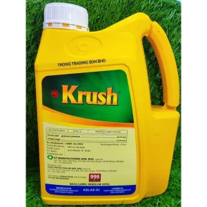 KRUSH 4L A.I: GLYPHOSATE-POTASSIUM 48.7% RACUN RUMPUT & LALANG