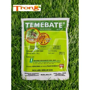 TEMEBATE GR 100g UBAT JENTIK-JRNTIK孑孓药 A.I:TEMEPHOS 1%