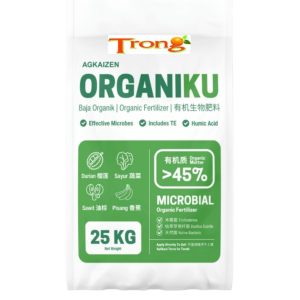 AGKAIZEN ORGANIKU 25KG BAJA ORGANIK/ORGANIC FERTILIZER/生物有机肥